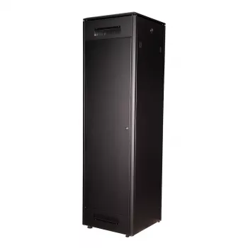 ROLINE Pro - armário rack de rede - com porta de vidro 600 x 600 mm (L x P)