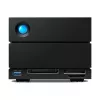 LaCie 2big Dock v2 60 TB caixa de discos de secretária, armazenamento HDD de 2 compartimentos