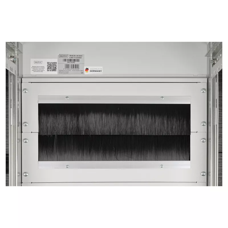 Armário de rede DIGITUS Unique Light Série armário de chão 42U 800x1000 mm, 800 kg, IP20, cinzento