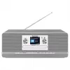TechniSat DIGITRADIO 372 CD BT rádio de cozinha analógico e digital antracite, prateado