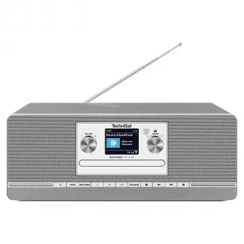 TechniSat DIGITRADIO 372 CD BT rádio de cozinha analógico e digital antracite, prateado