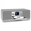 TechniSat DIGITRADIO 372 CD BT rádio de cozinha analógico e digital antracite, prateado