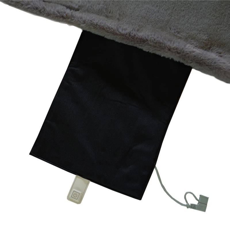 Glovii GB2G manta elétrica macia aquecida, cinzento, 9 W