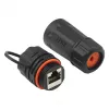Cabo de rede Good Connections ficha de exterior IP68 Cat. 6a RJ45 totalmente blindado preto Good - Rede