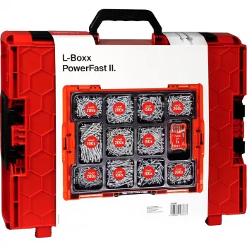 Fischer PowerFast II L-BOXX Conjunto de parafusos PanHead (568480)