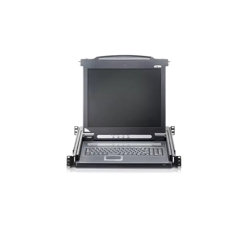 ATEN CL1000M Comutador KVM Montagem em rack, Preto