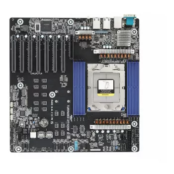 Placa-mãe ASRock TurinD8X-2T/500W EEB Single Socket SP5 com fonte de alimentação 500W