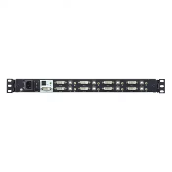 Comutador KVM ATEN 8 portas 17,3 polegadas DVI Full HD LCD
