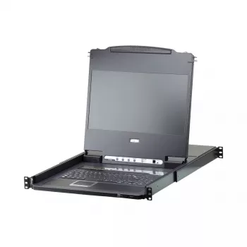 Comutador KVM ATEN 8 portas 17,3 polegadas DVI Full HD LCD