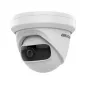 Câmara de vigilância IP dome Hikvision DS-2CD2345G0P-I – interior, 4 MP (2688×1520), distância focal fixa 1,68 mm, rotação 360°, montagem em teto/parede, com fios