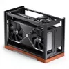 Jonsbo T9 preto caixa de PC mini caixa ITX cabo riser PCIe 5.0 - prateado (T9 prateado PCIE 5.0)
