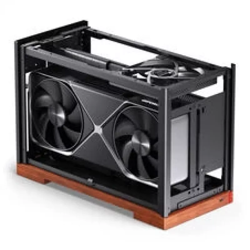 Jonsbo T9 preto caixa de PC mini caixa ITX cabo riser PCIe 5.0 - prateado (T9 prateado PCIE 5.0)