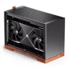 Jonsbo T9 preto caixa de PC mini caixa ITX cabo riser PCIe 5.0 - prateado (T9 prateado PCIE 5.0)
