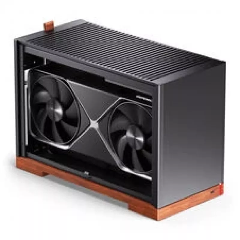 Jonsbo T9 preto caixa de PC mini caixa ITX cabo riser PCIe 5.0 - prateado (T9 prateado PCIE 5.0)