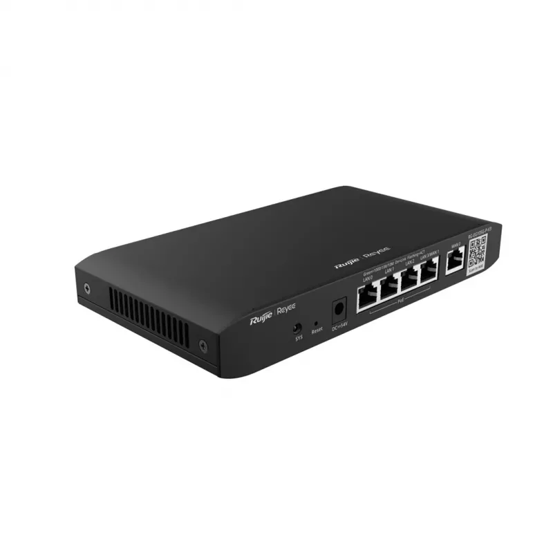 Ruijie Reyee RG-EG105G-P-V3 router PoE com fios, 5x Gigabit
