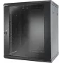 Televes MSR1915B - rack de parede - 17U - 60 kg - bloqueio - 33 kg - preto