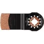 Makita TMA075 - lâmina multiferramenta - comprimento: 30 mm - largura: 32 mm - grão: 50 - para Makita DTM51Z, DTM51ZJX2, MT Série M9800KX4 (B-65084)