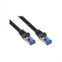 Cabo de rede Alcasa 8060-SF100S 10 m Cat6a S/FTP (S-STP) Preto (8060-SF100S)