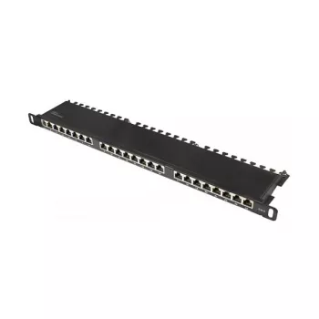 Alcasa GC-N0136 - Gigabit Ethernet - RJ45 - Cat6 - 22/26 - Preto - Aço (GC-N0136)