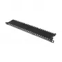 Alcasa GC-N0136 - Gigabit Ethernet - RJ45 - Cat6 - 22/26 - Preto - Aço (GC-N0136)