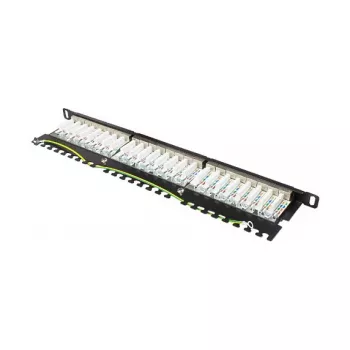 Alcasa GC-N0136 - Gigabit Ethernet - RJ45 - Cat6 - 22/26 - Preto - Aço (GC-N0136)