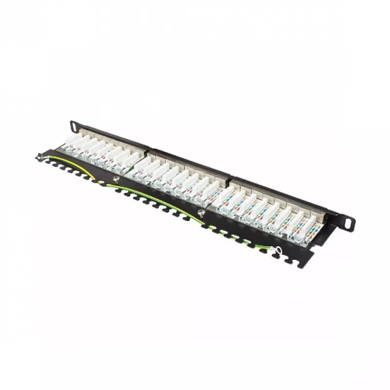 Alcasa GC-N0136 - Gigabit Ethernet - RJ45 - Cat6 - 22/26 - Preto - Aço (GC-N0136)