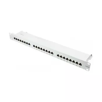 Alcasa GC-N0138 - Gigabit Ethernet - RJ45 - Cat6 - 22/26 - Cinzento - Aço (GC-N0138)