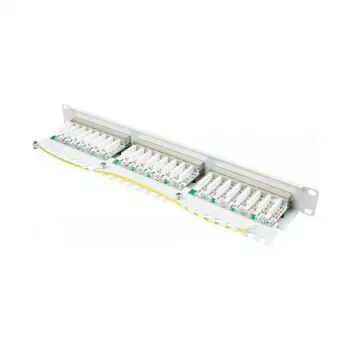 Alcasa GC-N0138 - Gigabit Ethernet - RJ45 - Cat6 - 22/26 - Cinzento - Aço (GC-N0138)
