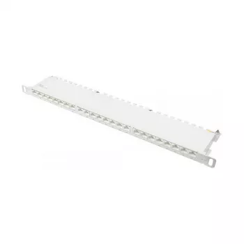 Alcasa GC-N0141 - 10 Gigabit Ethernet - RJ45 - Cat6a - 22/26 - Cinzento - Aço (GC-N0141)