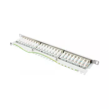Alcasa GC-N0141 - 10 Gigabit Ethernet - RJ45 - Cat6a - 22/26 - Cinzento - Aço (GC-N0141)