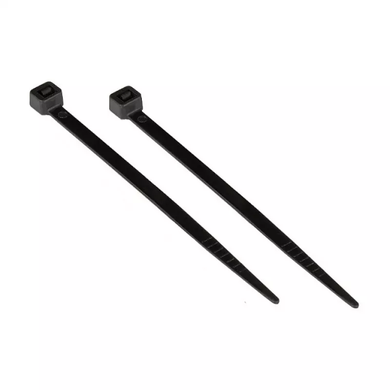Abraçadeiras 300 mm x 4,8 mm, preto, UL, resistente aos UV, -40 °C a +85 °C, 100 unid., Good Connectio (KAB-30S48)