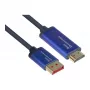 Alcasa 4860-SF010B cabo adaptador de vídeo 1 m DisplayPort HDMI azul (4860-SF010B)