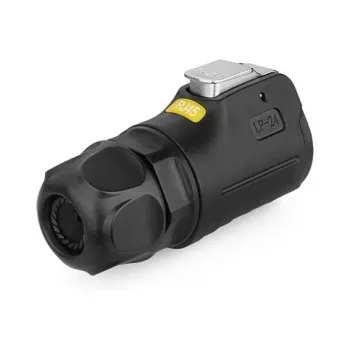 Alcasa S1 IC01-24R01 - RJ45 - preto - ficha/conector fêmea - reto - metal - gel de sílica - zinco - IP65 - IP67 (IC01-24R01)
