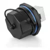 Alcasa IC06-R103 - RJ45 - preto - cobre - plástico - gel de sílica - IP65 - IP67 - -40 - 80 °C (IC06-R103)