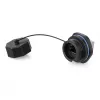 Alcasa IC06-R103 - RJ45 - preto - cobre - plástico - gel de sílica - IP65 - IP67 - -40 - 80 °C (IC06-R103)