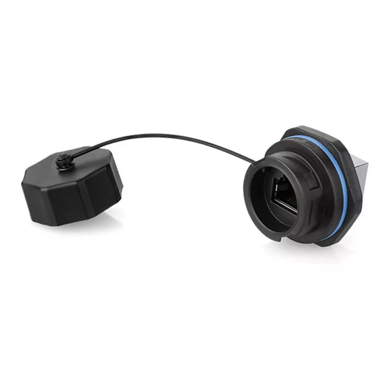 Alcasa IC06-R103 - RJ45 - preto - cobre - plástico - gel de sílica - IP65 - IP67 - -40 - 80 °C (IC06-R103)