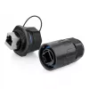 Alcasa IC06-R103 - RJ45 - preto - cobre - plástico - gel de sílica - IP65 - IP67 - -40 - 80 °C (IC06-R103)