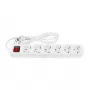 Good Connections PS016-W015 - 1,5 m - 6 tomadas AC - interior - Type E/F - 1,5 mm² - policarbonato (PC)