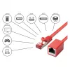 Goodconnections 8063VR-020R cabo de rede Ethernet vermelho
