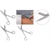 Tesouras First Aid Only P-96029 18,0 cm – tesouras médicas de primeiros socorros, lâminas de aço inoxidável, prateado