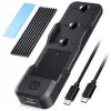 Docking station GrauGear G-M207-10G para M.2 SSD NVMe/NGFF, instalação sem ferramentas, suporta um único módulo M.2
