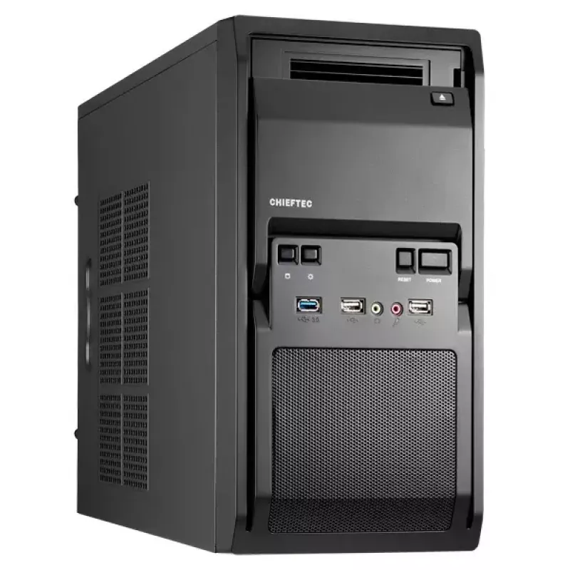 Caixa de PC Chieftec Libra LT-01B Mini Tower preto