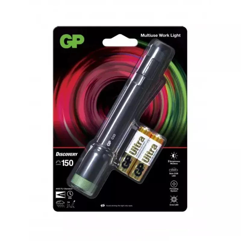 Lanterna GP Lighting C33 preto verde