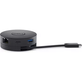 Adaptador móvel Dell DA300 - Docking station - USB-C - VGA - 1GbE - para Latitude 3390 2-in-1, 5290, 5290 2-in-1, 5490, 5590, 7290, 7390, 7490 (470-ACWN)