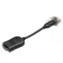 HP - Adaptador DVI - DisplayPort (macho) para DVI-D (fêmea) - preto - para Quadro FX 3800 (481409-001,FH973AA)