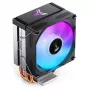 Dissipador de CPU Jonsbo CR-1300 EVO 90mm preto — dissipador de ar, ventoinha de 90 mm