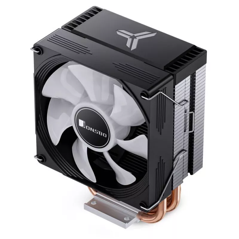 Dissipador de CPU Jonsbo CR-1300 EVO 90mm preto — dissipador de ar, ventoinha de 90 mm