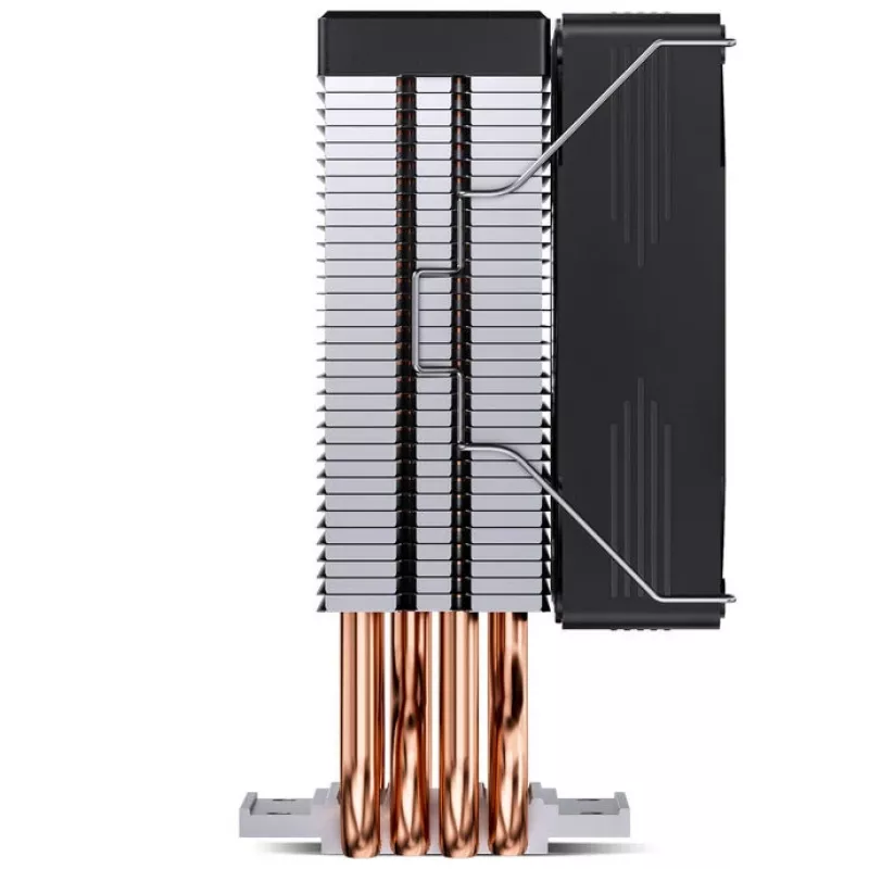 Dissipador de CPU Jonsbo CR-1300 EVO 90mm preto — dissipador de ar, ventoinha de 90 mm