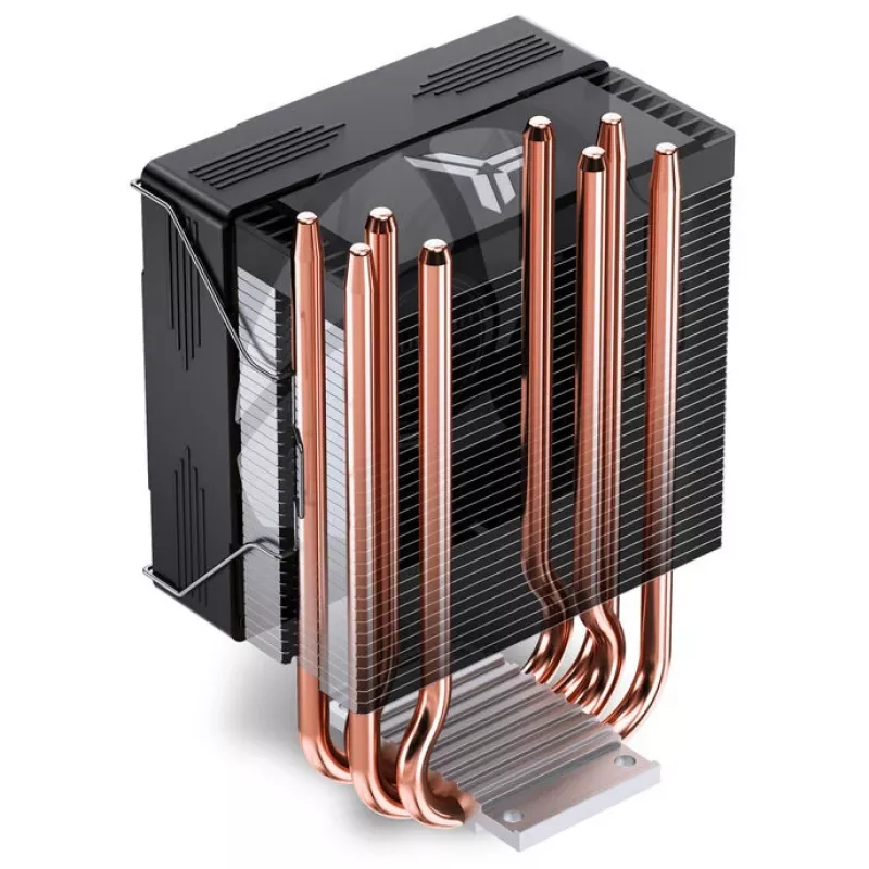 Dissipador de CPU Jonsbo CR-1300 EVO 90mm preto — dissipador de ar, ventoinha de 90 mm