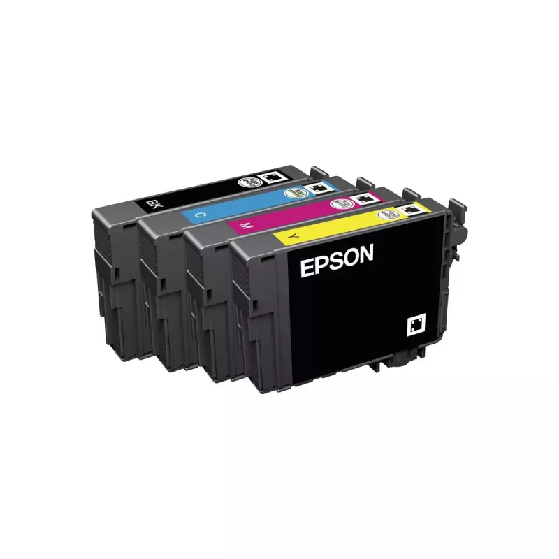 Multipack de tinteiros Epson Daisy Multipack 4 cores 18 Claria Home Ink — rendimento padrão, 4 cores
